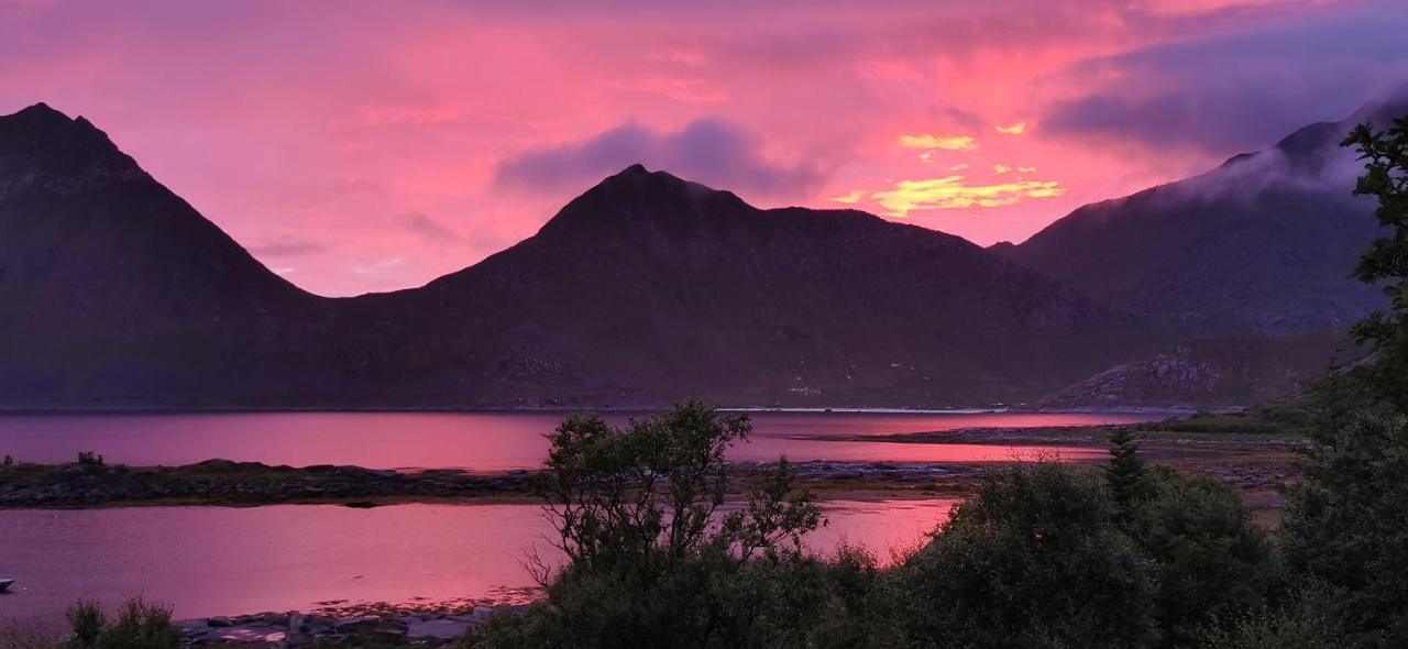 Mannen Panorama Lofoten Offersoya Exterior foto
